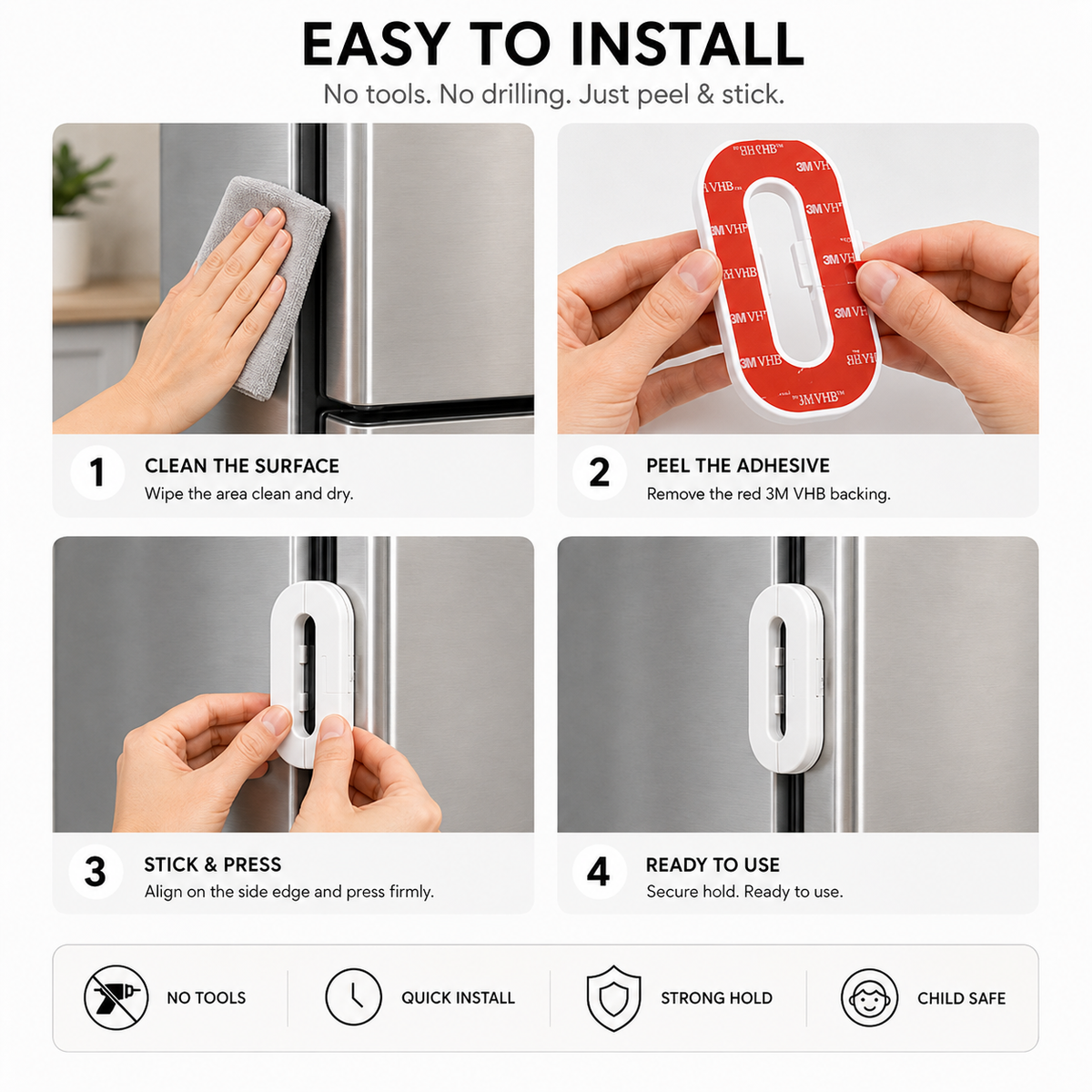 Fridge Safety Lock -