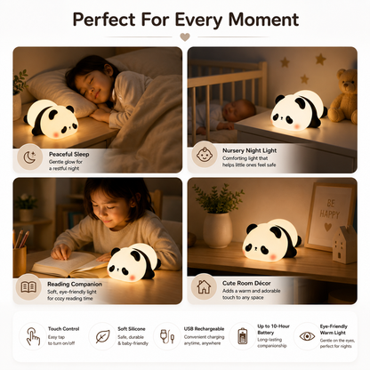 Cozy Panda Night Light