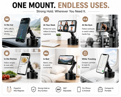Iron 360° Magnetic Phone Holder -